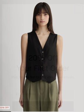 Everlane vest and pants set